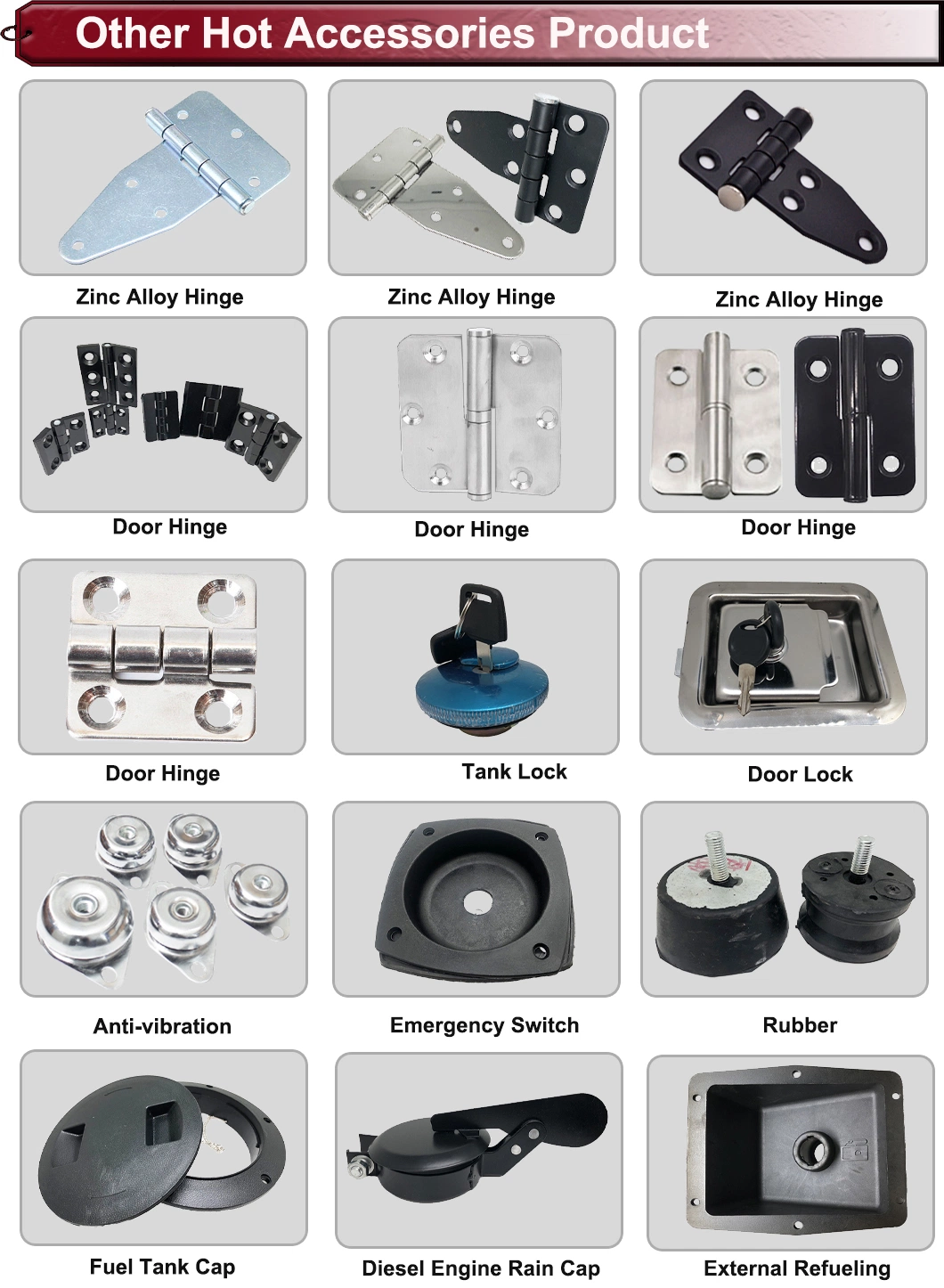 Communication Equipment Hinge for Aluminum Profile Electric Cabinet