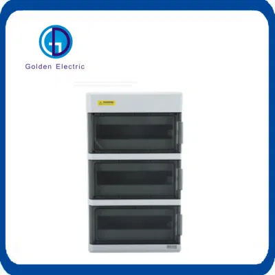 Personalizar la protección IP66 Nuevo estilo de plástico impermeable al aire libre Caja de distribución de energía eléctrica de plástico carcasa caja de empalme con la barra de cobre