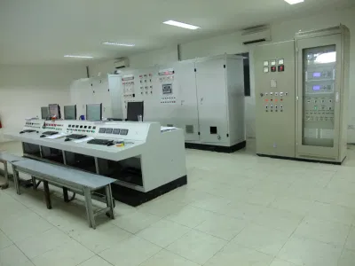 Panel de control remoto del generador de turbina