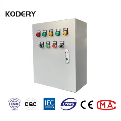 Panel de control para exteriores VFD industrial eléctrico de la bomba para accionamiento de CA Caja de conexiones de la caja de distribución eléctrica