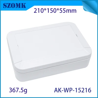 55*210*150mm Caja de conexiones eléctricas de plástico a medida Caja impermeable IP67 inteligente Carcasa de plástico del dispositivo sensor IoT