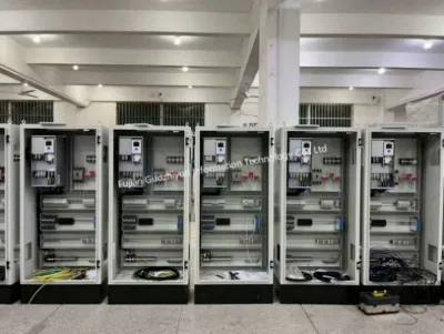 Caja de distribución eléctrica VFD placa de control disyuntor industrial