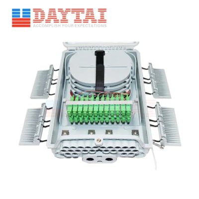 Salida de la entrada de 2+24 Core Nap de salida de la caja de distribución de fibra óptica