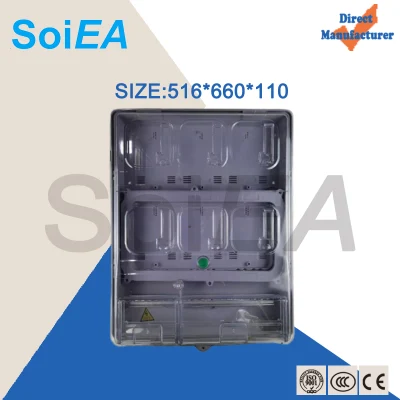 La alta calidad eléctrica monofásica medidor de electricidad Metal Box Panel de contadores eléctricos para el exterior