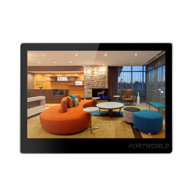Sistema de automatización doméstica de 10,1 pulgadas Android Aluminium Touch Control Panel