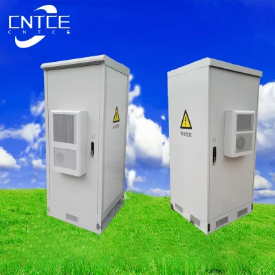 precio de fábrica de 19 pulgadas las puertas dobles de 20u armario integrado de telecomunicaciones en el exterior de la Estación Base Cabinettype Gabinete de la red