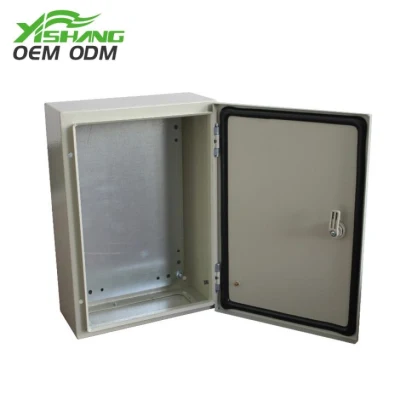 Impermeable al aire libre de metal de hierro de acero de pared interruptor eléctrico Gabinete de la placa de la caja de control
