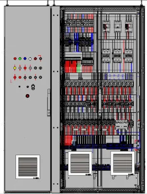 Panel de control/eléctrico/eléctrico/eléctrico del armario UL/CE OEM&amp;ODM PLC