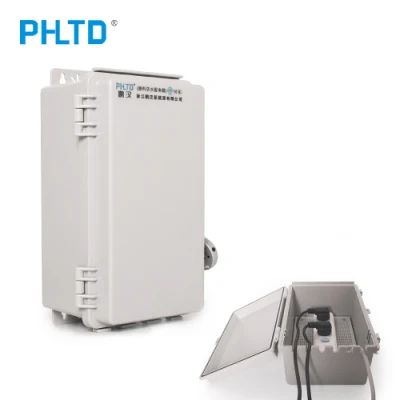 Caja de conexiones de la cubierta con bisagras Phltd IP66 110*125*225mm Caja de conexiones de la carcasa eléctrica impermeable de exterior Caja eléctrica impermeable industrial, con cierre