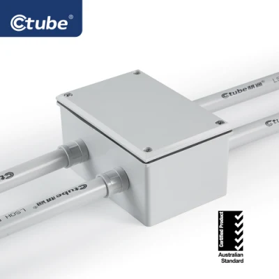 IP67 Resistente al impacto de PVC ignífuga pequeño Adaptable Caja de empalmes eléctricos