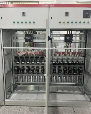 3 fase de alimentación principal de distribución de panel eléctrico automático de armario de metal Caja