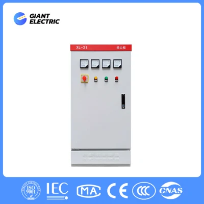 Armario de control de tipo XL-21 Caja de alimentación de baja tensión independiente Placa de distribución eléctrica/Panel de control