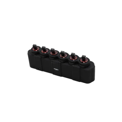 Wireless 6 Panel de control de luces de coche de la pista del sistema de Relé electrónico