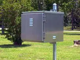 Fabricación de metales a medida Potencia impermeable Caja de Control de Acero Caja de distribución de la placa