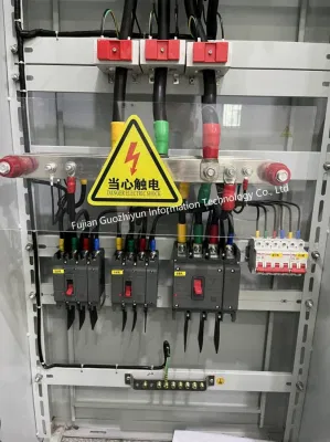 400A Armario de control eléctrico principal tres ramas