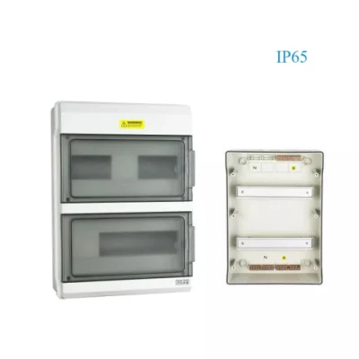 IP66 Caja de conexiones eléctricas de bricolaje resistente al agua ABS de plástico CE Enclosure Caja de distribución de gran tamaño para exteriores de caja de PCB