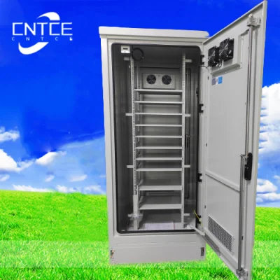 Eléctrico impermeable impermeable al aire libre Alojamiento TV mueble de la tele con intercambiador de placa de calor al aire libre personalizados IP55