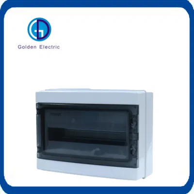 Caja de empalme de plástico para exteriores impermeable serie 18way IP65 ha Caja de distribución eléctrica