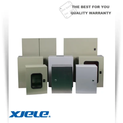 Caja de panel de distribución de metal eléctrico impermeable al aire libre