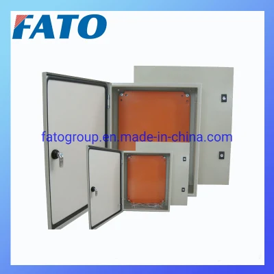 Carcasa eléctrica de placa de distribución de montaje en pared de metal de alta calidad IP66 Caja y armario eléctrico