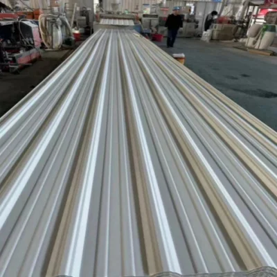 3 capas UPVC corrugado plástico baldosas de techo de chapa Precio Para la venta