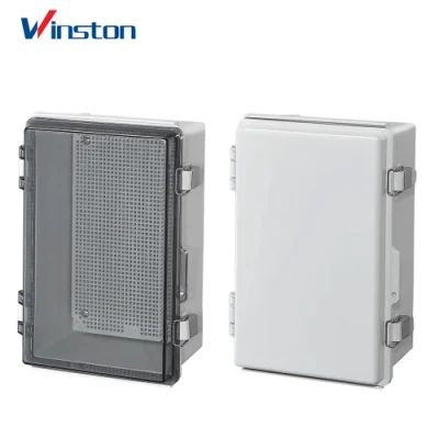 Resistente al agua de buena calidad caja de empalmes eléctricos de potencia Bisagra de acero inoxidable tipo caja eléctrica