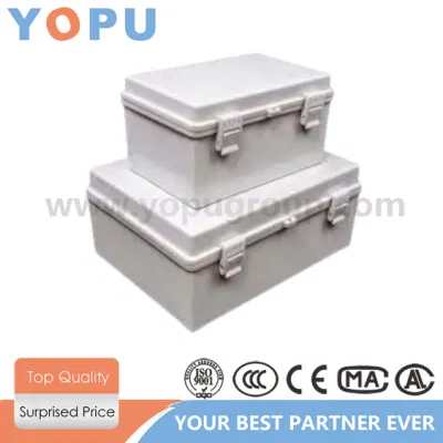 AG transparente Gray1 Caja de conexiones eléctricas impermeable salida de entrada de la cubierta Cuadro de distribución