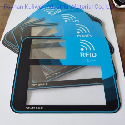 Serigrafía personalizada electrónica impresa cinta adhesiva resistente al agua teclado Teclado de membrana de Rendimiento del Panel de interruptores con gran ventana