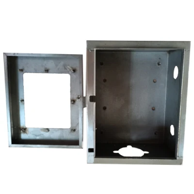 Caja de interruptores de pieza de estampación de metal/doblamiento/punzonado de chapa metálica personalizada