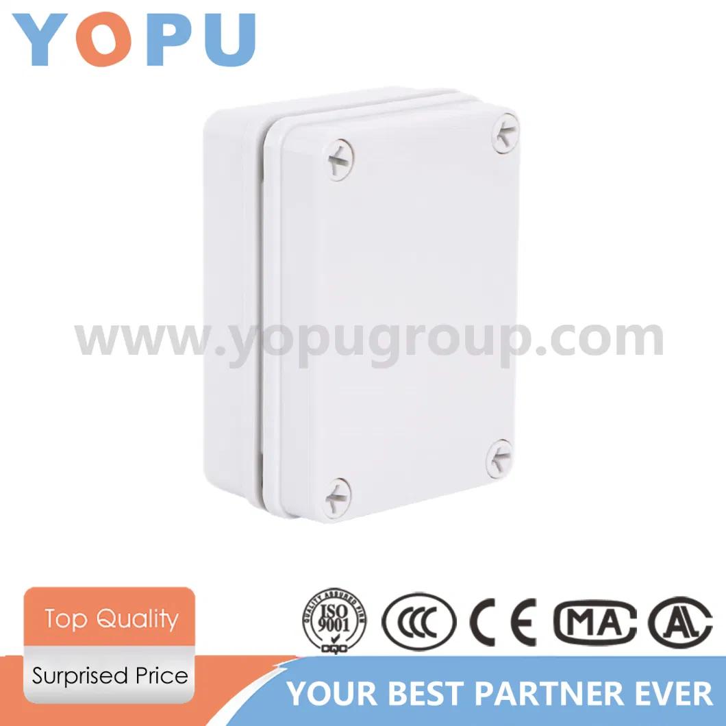 AG Transparent Grey1 Waterproof Electrical Junction Box Inlet Outlet Covergence Box Distribution Board