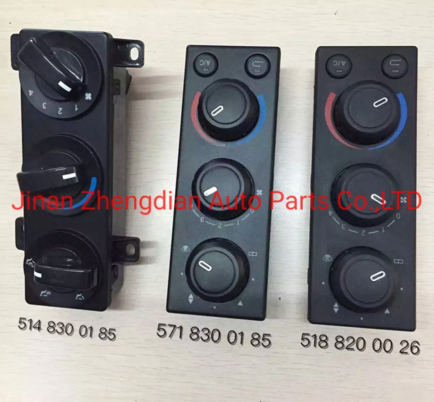 5188200026 Auto Air Conditioner Switch Air Conditioner Control Panel for Beiben North Benz V3 Truck Spare Parts