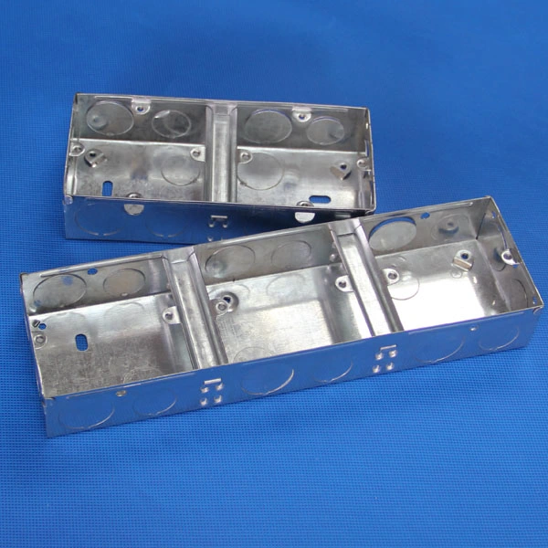 Electrical Wall Mounted Metal Switch Box British Junction Box 3X3