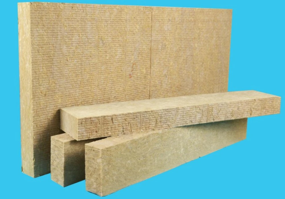 Building Material Rockwool Wall Panel Rock Wool Board for Power House, Flue