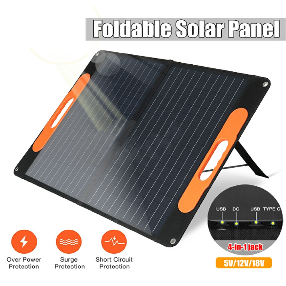 280W 18V Mc-4 USB Output Solar Panel for RV Camping