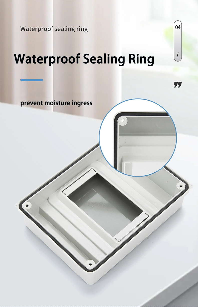 IP65 Low-Voltage Outdoor Waterproof Type ABS Plastic Electrical Power MCB dB Junction Box