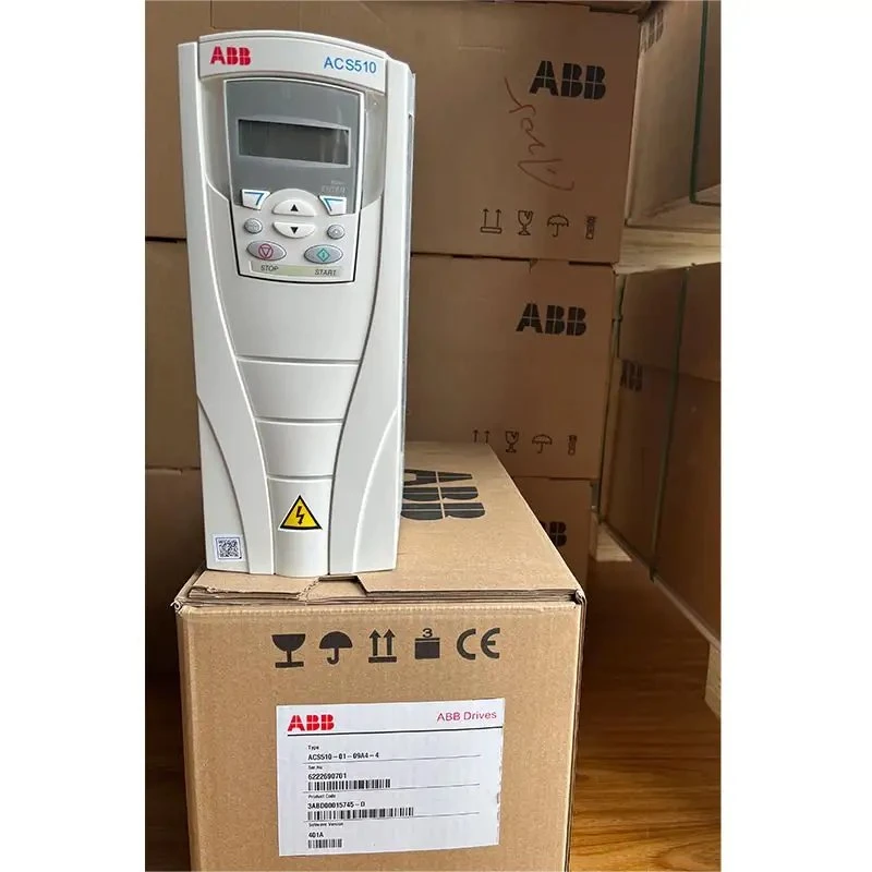 Control Panel ABB Inverter Acs510 Fan 2.2/3/7.5/5.5kw Fan Pump Inverter Acs510-01-05A6-4 PLC Control Cabinet