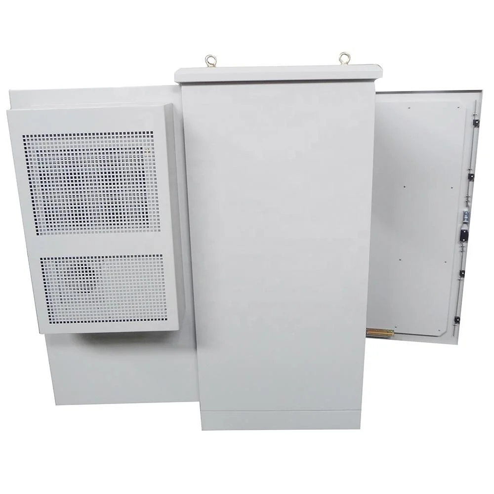Outdoor Electrical Enclosure 19 Inch Weatherproof Metal Battery Cabinet