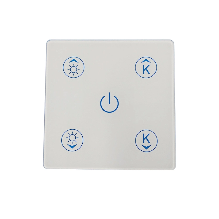Manufacturer Customized Electronic Product Glass Smart Bathroom Switch Glass Panel