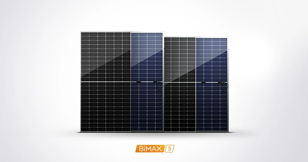 Sunpal Solar Bimax5 144 Cells Transparent Monocristalino 540W 550W Panel