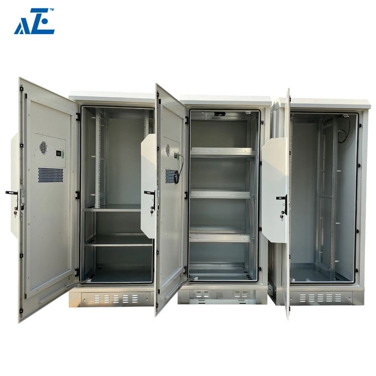 32u 36u IP55 Solar Battery Enclosure Metal Electrical Battery Storage Cabinet