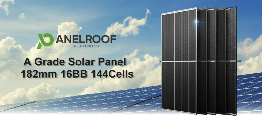 Panelroof Mc4 Connector IP68 188cells Mono Solar Panels Solar Cell Panel Price