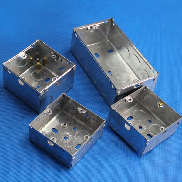Electrical Wall Mounted Metal Switch Box British Junction Box 3X3