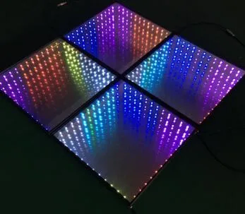 Cheaper Price 3D Mirror LED Dance Floor 500X500mm LED Cabinet