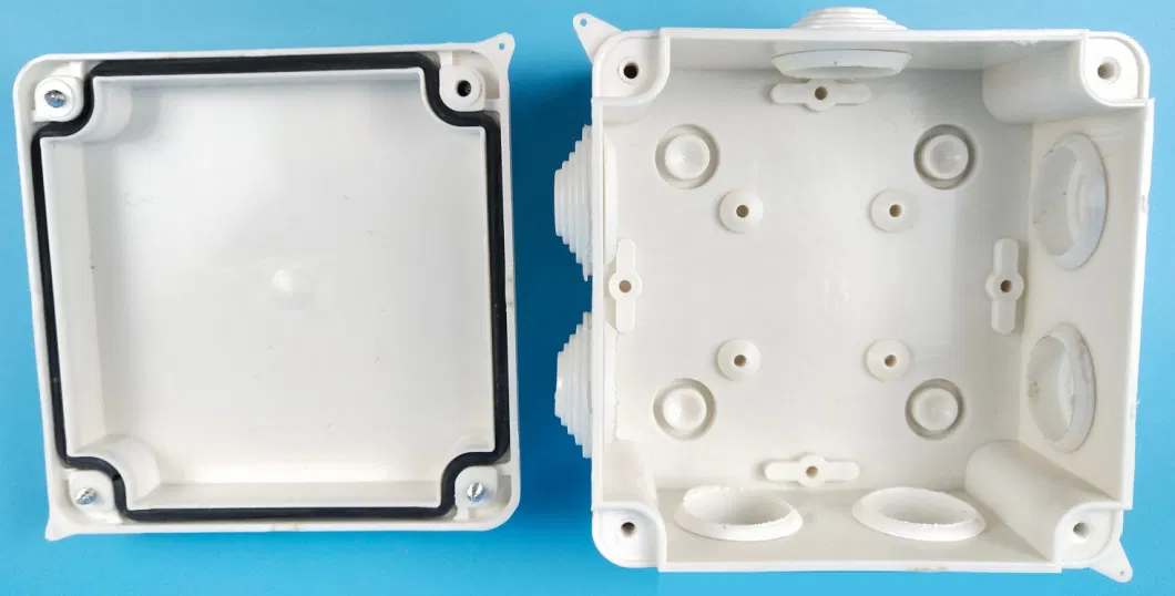 Waterproof Plastic Box Junction Box Electrical Box Switch Box Connection Box Hc-Bt100*100*70mm Manufacture