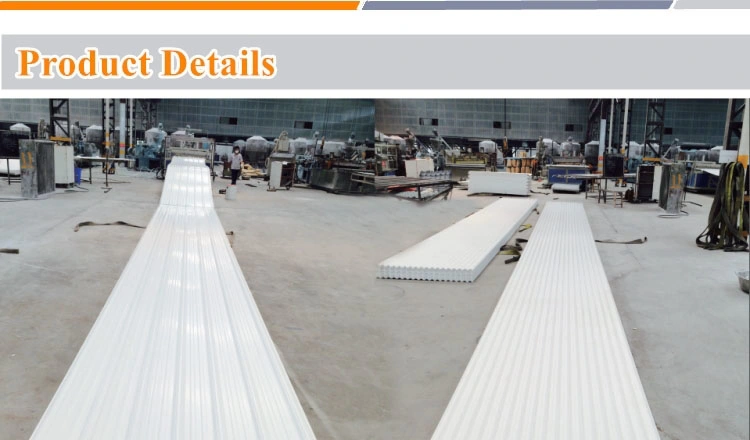 China Construction Materials Plastic PVC Roofing Panel for Workshop