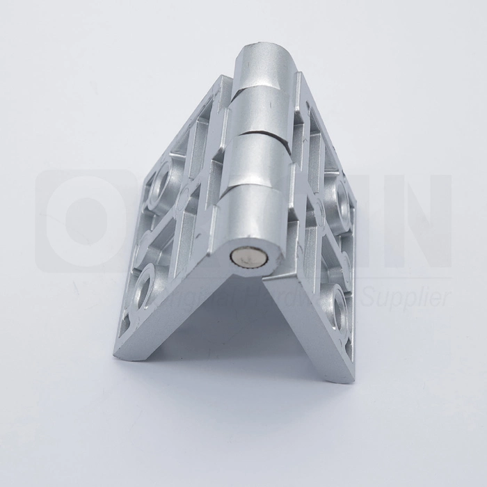 Zinc Alloy Flat Hinge Electrical Panel External Hinge Industry Cabinet Door Butt Hinge