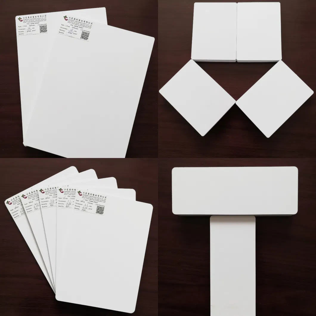 1-30mm White PVC Foam Board for Advertising Printing