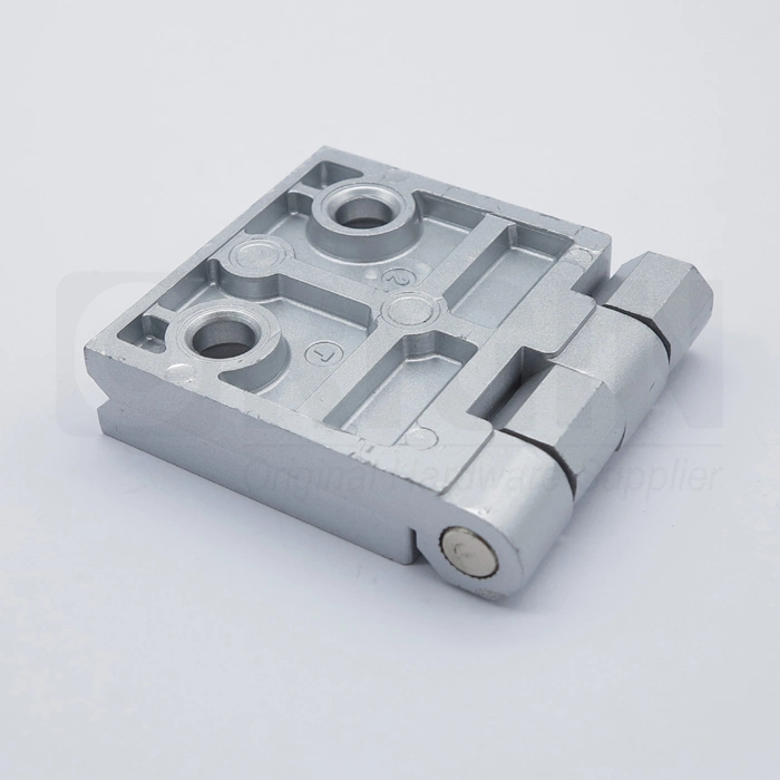 Zinc Alloy Flat Hinge Electrical Panel External Hinge Industry Cabinet Door Butt Hinge