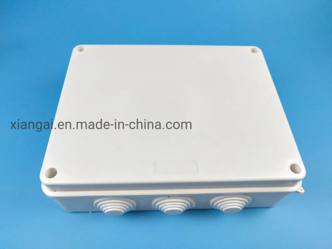 Outdoor IP65 Waterproof Electrical Enclosure 100*100*70 ABS PC Plastic Junction Box Factory