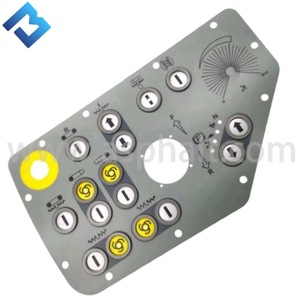 Asphalt Paver Maintenance Accessories Part Main Console Control Button Panel Film Panel for Vogel Paver Machine